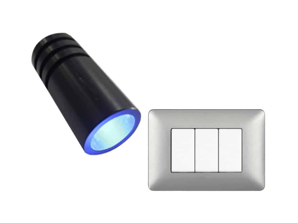 Cobb Fibre Ottiche 3W RGB LED LIGHT SOURCE WITH BUTTON CONTROL